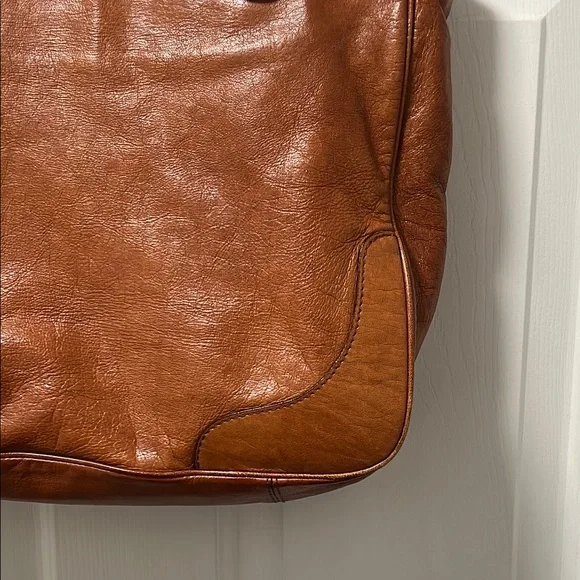 Cole Haan Elegant Brown Leather Tote Bag/Purse - Picture 4 of 16